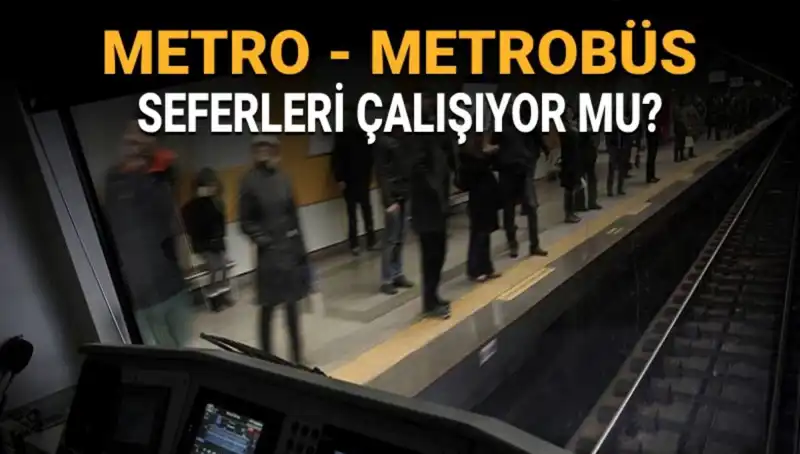 İstanbul'da Metrobüs ve Metro Seferleri: Grev İddiaları Gerçek mi?