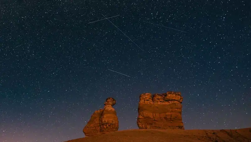 Perseid Meteor Yağmurunda Göz Kamaştıran Gökyüzü Şöleni Yaşandı