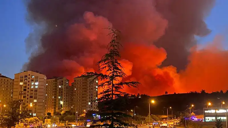 Bursa’da Patlayan Yangınlar Şehri Tehdit Altında Bıraktı
