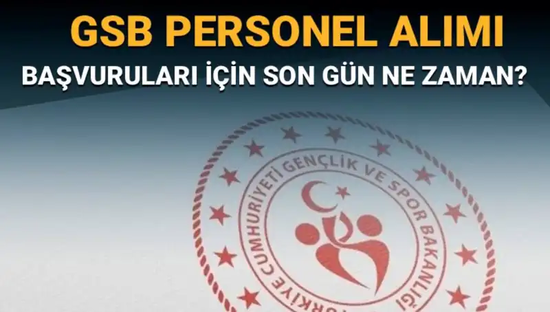 Gençlik ve Spor Bakanlığı 2023 Personel Alımı: Son Başvuru Tarihleri Açıklandı!